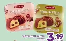 Il Centesimo Torte in festa BALOCCO offerta