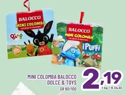 Il Centesimo Balocco mini colomba balocco dolce & toys offerta