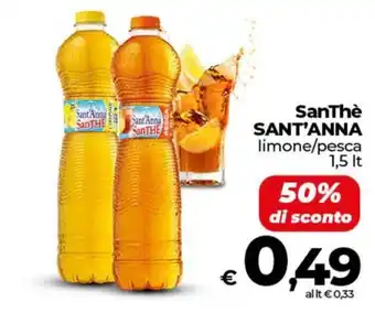 SanThè SANT'ANNA limone/pesca