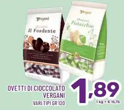 Il Centesimo Ovetti di cioccolato VERGANI offerta