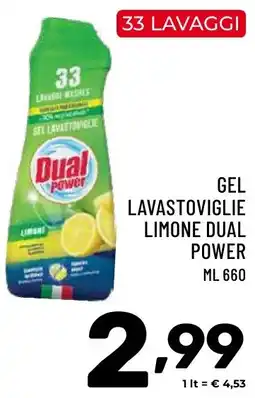 Il Centesimo Gel lavastoviglie limone dual power offerta