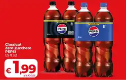 Coop Classica/ Zero Zucchero PEPSI offerta