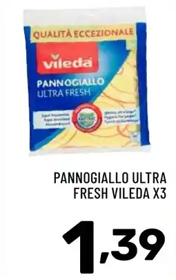 Il Centesimo Pannogiallo ultra fresh vileda x3 offerta