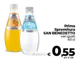 Coop Prima Spremitura SAN BENEDETTO offerta