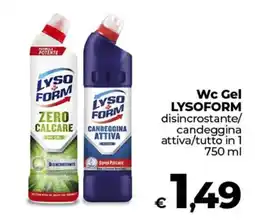 Coop Wc Gel LYSOFORM offerta