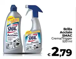 Coop Brilla Acciaio SMAC Crema/Trigger offerta