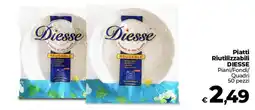 Coop Piatti Riutilizzabili DIESSE offerta