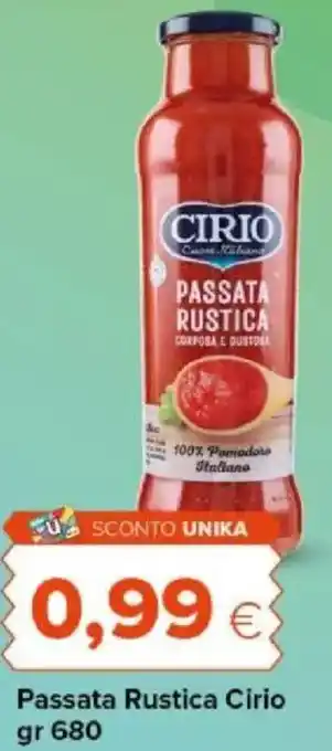 Tigre Amico Passata Rustica Cirio offerta