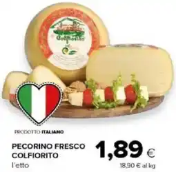 Tigre Amico Pecorino fresco colfiorito offerta