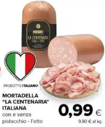 Tigre Amico Mortadella "la centenaria" italiana offerta