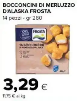 Tigre Amico Bocconcini di merluzzo d'alaska FROSTA offerta