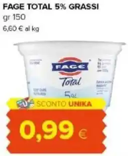 Tigre Amico Fage total 5% grassi offerta