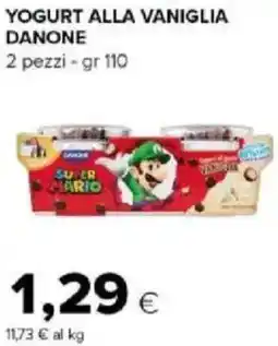 Tigre Amico Yogurt alla vaniglia DANONE offerta