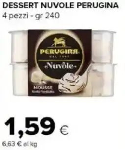 Tigre Amico Dessert nuvole PERUGINA offerta