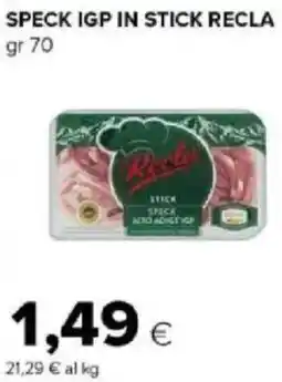 Tigre Amico Speck igp in stick RECLA offerta