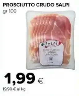 Tigre Amico Prosciutto crudo SALPI offerta