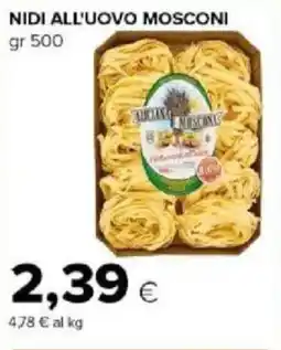 Tigre Amico Nidi all'uovo mosconi offerta