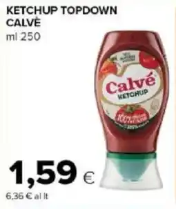Tigre Amico Ketchup topdown CALVÈ offerta