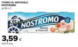 Tigre Amico Tonno al naturale NOSTROMO offerta