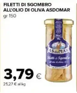 Tigre Amico Filetti di sgombro all'olio di oliva ASDOMAR offerta
