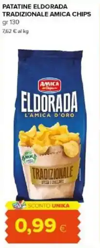 Tigre Amico Patatine eldorada tradizionale AMICA CHIPS offerta