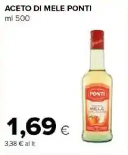 Tigre Amico Aceto di mele PONTI offerta