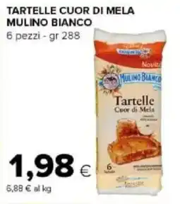 Tigre Amico Tartelle cuor di mela MULINO BIANCO offerta