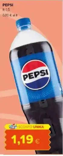 Tigre Amico Pepsi offerta