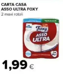 Tigre Amico Carta casa asso ultra FOXY offerta