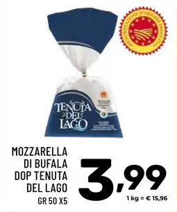 Il Centesimo Mozzarella di bufala dop TENUTA DEL LAGO offerta