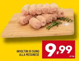 Il Centesimo Involtini di suino alla messinese offerta