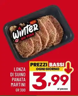 Il Centesimo Lonza di suino panata martini offerta