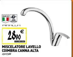 Tecnomat Miscelatore lavello coimbra canna alta offerta