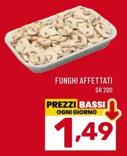 Il Centesimo Funghi affettati offerta