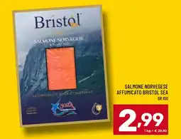 Il Centesimo Salmone norvegese affumicato bristol sea offerta
