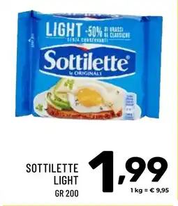 Il Centesimo Sottilette light offerta