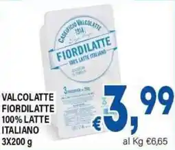 DEM Valcolatte fiordilatte 100% latte italiano offerta
