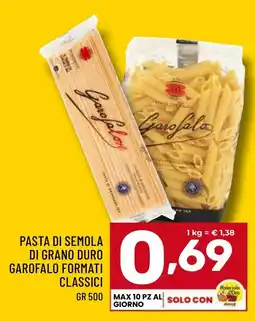 Il Centesimo Pasta di semola di grano duro garofalo formati offerta