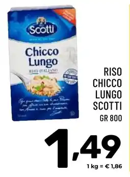 Il Centesimo Riso chicco lungo SCOTTI offerta