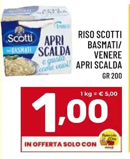 Il Centesimo Riso scotti basmati/ venere apri scalda offerta