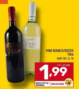 Il Centesimo Vino bianco/rosso TRIA offerta