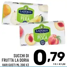 Il Centesimo Succhi di frutta LA DORIA offerta