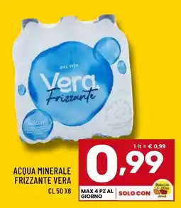 Il Centesimo Acqua minerale frizzante VERA offerta