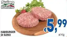 DEM Hamburger di suino offerta