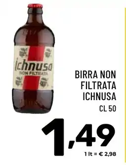 Il Centesimo Birra non filtrata ICHNUSA offerta