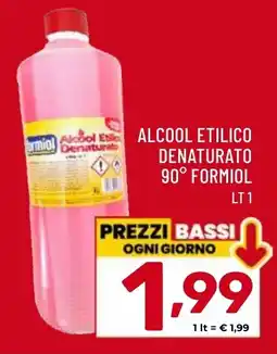 Il Centesimo Alcool etilico denaturato 90° formiol offerta