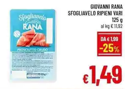 A&O Giovanni rana sfogliavelo ripieni vari offerta