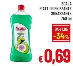 A&O Scala piatti igienizzante sgrassante offerta