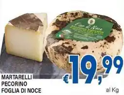 DEM Martarelli pecorino foglia di noce offerta