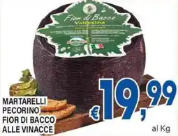 DEM Martarelli pecorino fior di bacco alle vinacce offerta